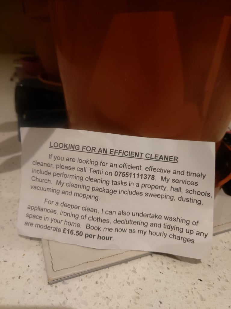 image for Cleaning Services based in South East London