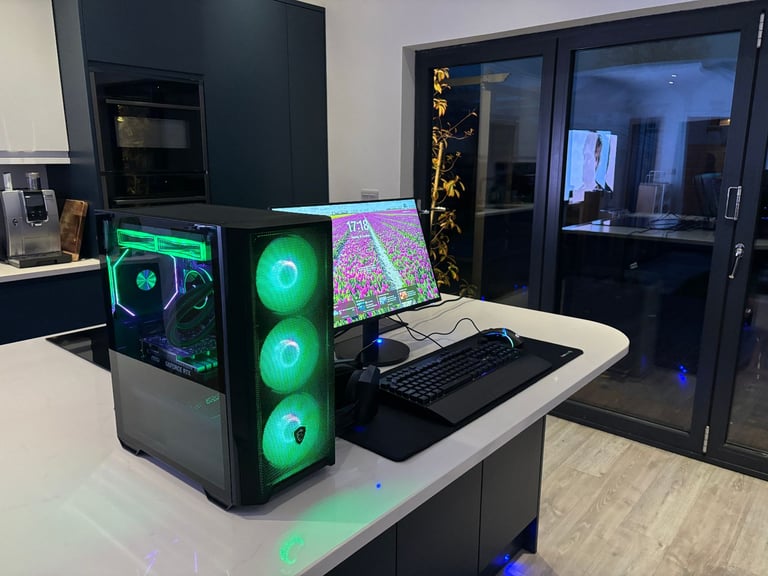 image for Complete Gaming Setup - RTX3050 PC - Monitor - Keyboard/Headset & Mouse