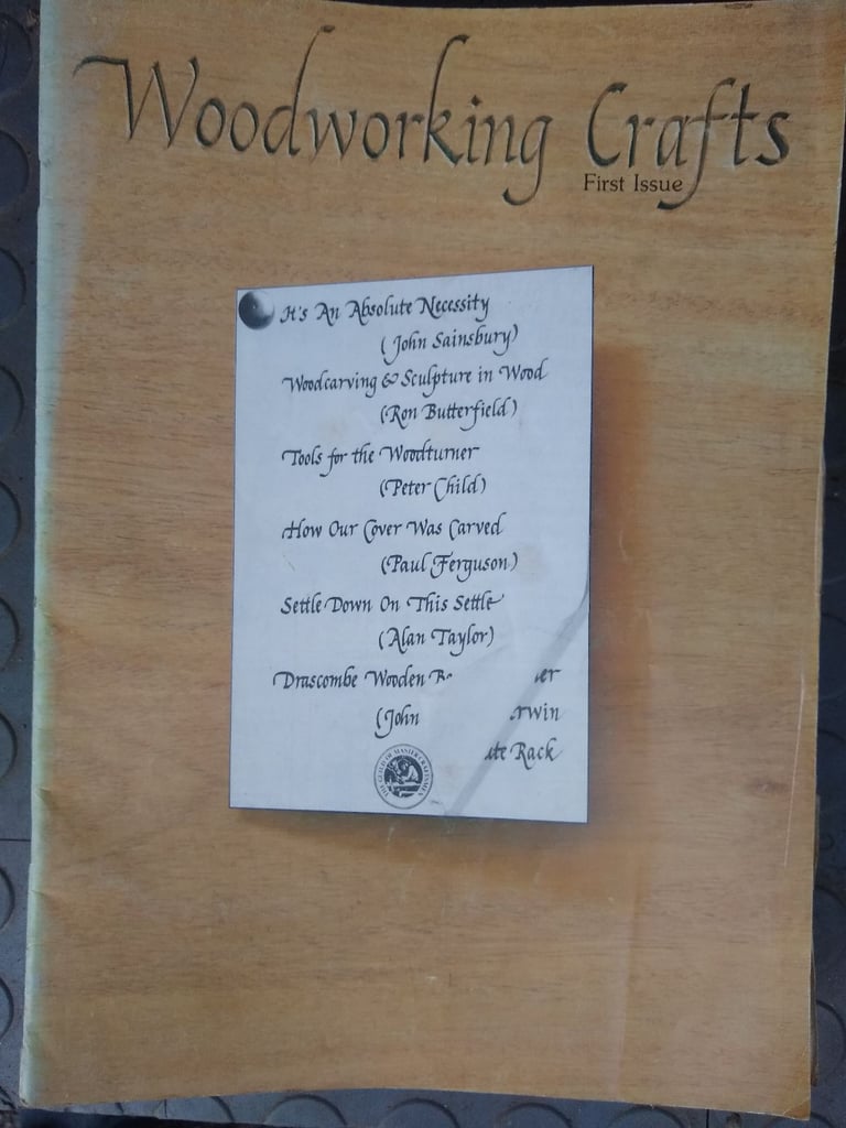 image for Collection of Woodworking Crafts Magazines 1980 - issue 86 (2018/19?)