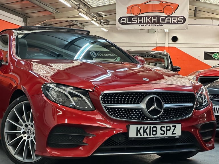 2018 Mercedes-Benz E-Class 2.0 E220d AMG Line (Premium) G-Tronic+ Euro 6 (s/s) 2dr COUPE Diesel A...