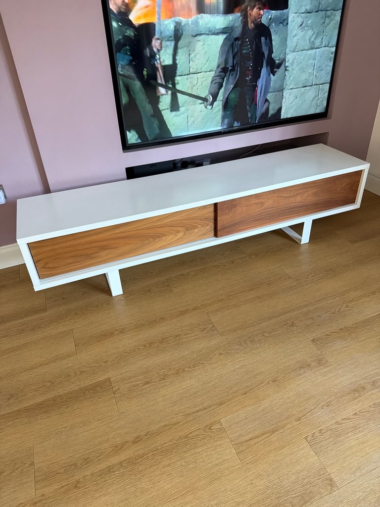 image for White TV Unit/Side Unit 