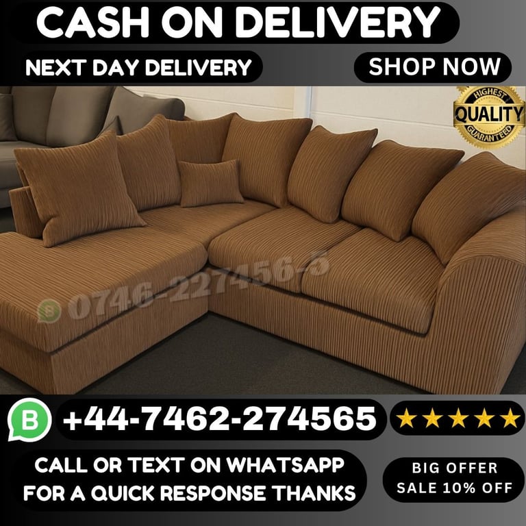 Top Quality Sofas Sale – Fast Delivery & Unbeatable Comfort!
