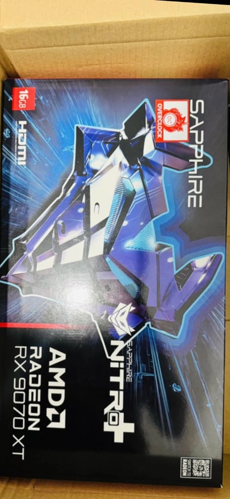 image for Sapphire NITRO+ AMD RADEON™ RX 9070 XT GAMING OC 16GB DUAL HDMI/DUAL DP