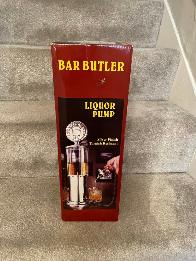 Bar Butler Liquor Beer Wine Pump Gas Dispenser with Single Double Gun