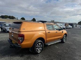 2022 ON 72 PLATE FORD RANGER WILDTRACK TDCI 4X4 DOUBLE CAB AUTO PICKUP ULEZ FREE