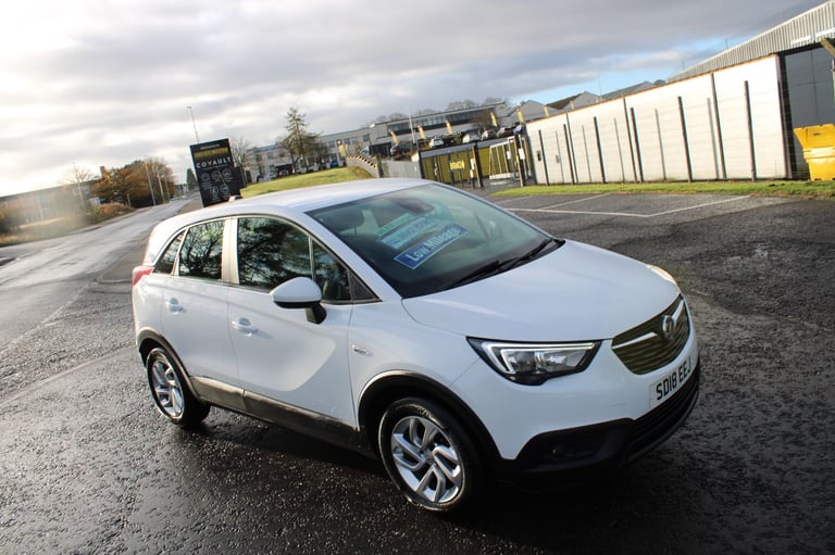VAUXHALL CROSSLAND X 1.2 SE 2018,Low Mileage,F.S.H,Bluetooth,DAB,Air Con,Cruise,Ulez Compliant