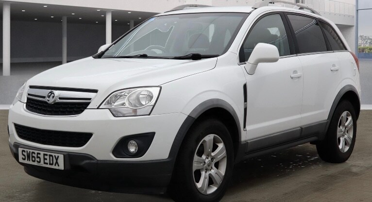 65 VAUXHALL ANTARA 2.2 CDTI 5DR WHITE 1 OWNER LOW MILEAGE BODYKIT HEATED LEATHER