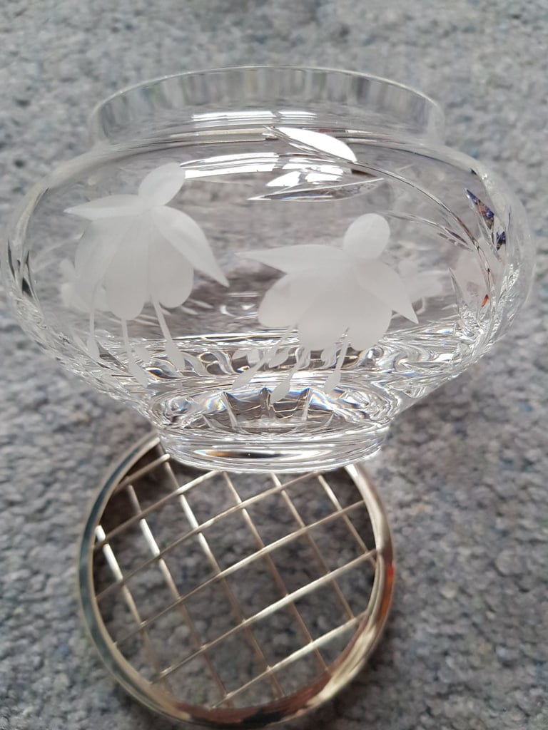 image for Stuart Crystal rose bowl