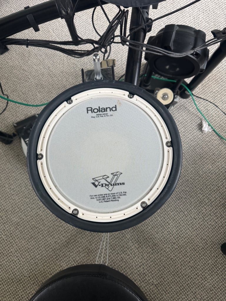 Roland TD-11K Electronic Drum Kit with Roland PM-03 Drum Monitor