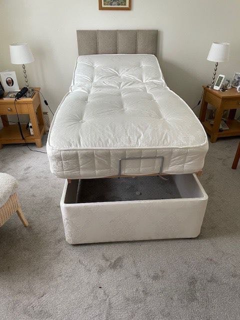 image for Single bed and mattress 