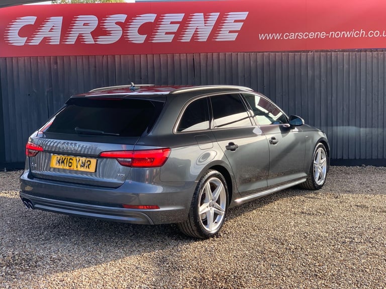 2016 Audi A4 Avant 2.0 TDI S line S Tronic Euro 6 (s/s) 5dr ESTATE Diesel Automatic