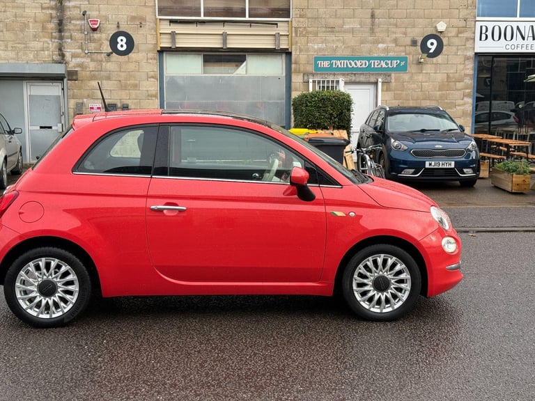 2016 Fiat 500 1.2 Lounge Euro 6 (s/s) 3dr HATCHBACK Petrol Manual
