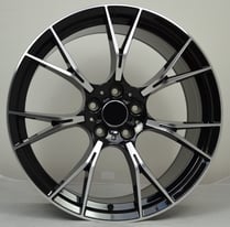 20" Black & Polished 30G 5M Comp Style alloys will fit G20 & G30 BMW Etc 5x112