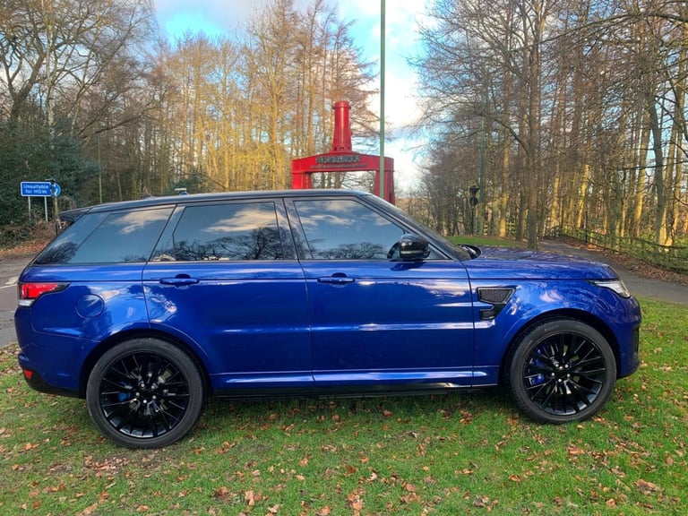 LAND ROVER RANGE ROVER SPORT V8 SVR Blue Auto Petrol, 2016