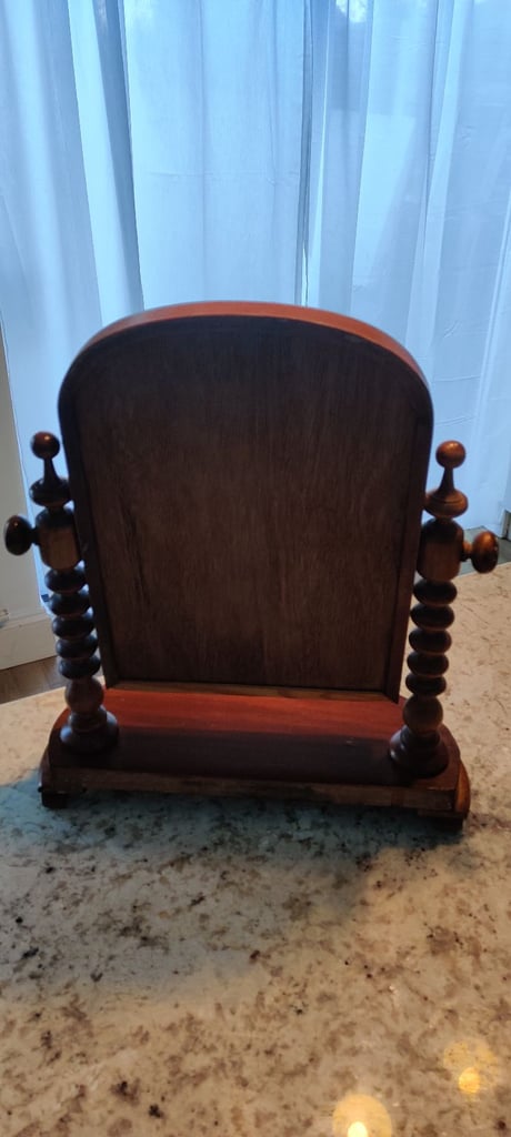 Old Wooden dressing table mirro