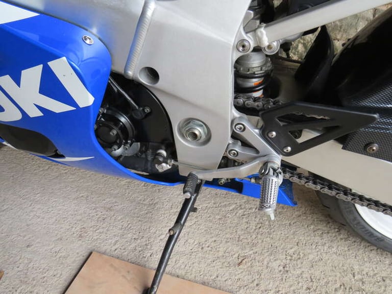 2002 Suzuki GSX-R600 K1 GSX-R600 R-V PETROL Manual