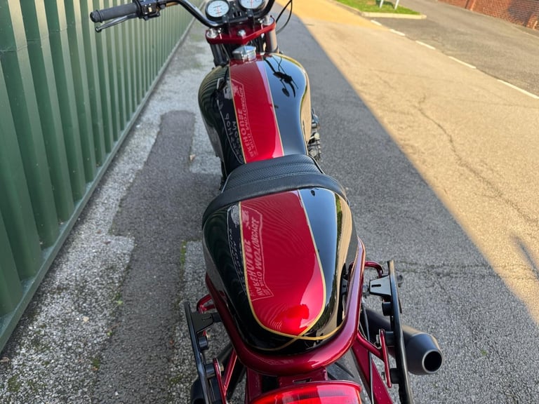 Triumph Daytona 900 CRK Custom Show Bike built by JWA Motorcyles Cafe Racer Kit