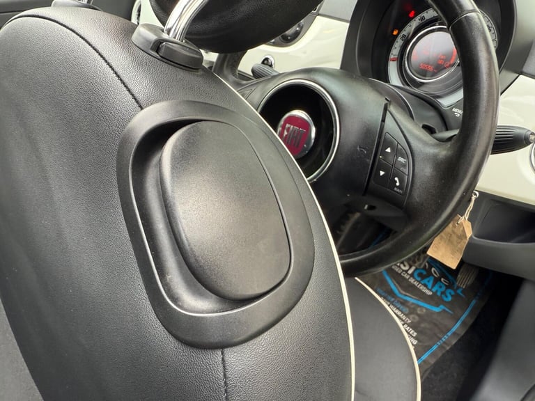 2015 Fiat 500 0.9 TwinAir Lounge 2dr Dualogic CONVERTIBLE PETROL Automatic