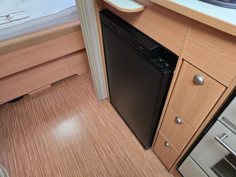 NOW SOLD 2009 Adria Adora 612DP 4 Berth Fixed Island Bed Caravan, Awning