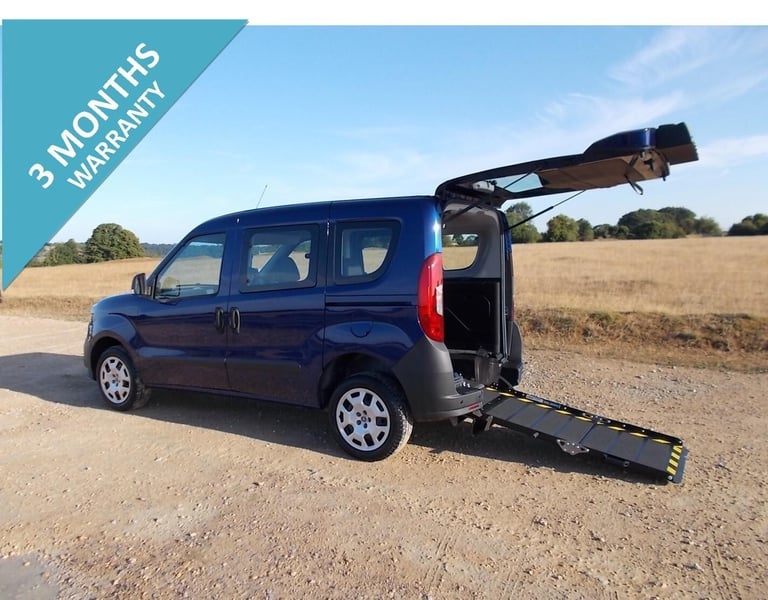 image for 2018 FIAT DOBLO 4 SEAT PETROL WHEELCHAIR ACCESSIBLE DISABLED MOBILITY CAR