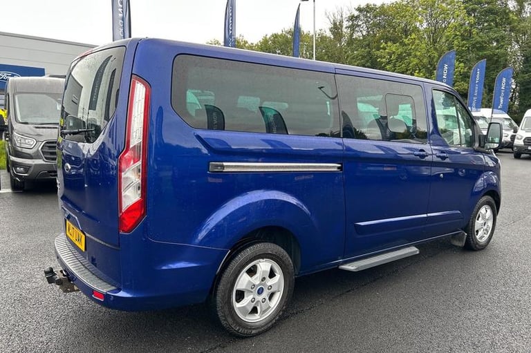 2017 Ford Tourneo Custom Titanium L2 LWB 8 Seat Minibus FWD 2.0 TDCi 130ps Low Roof, NO VAT, AIR ...