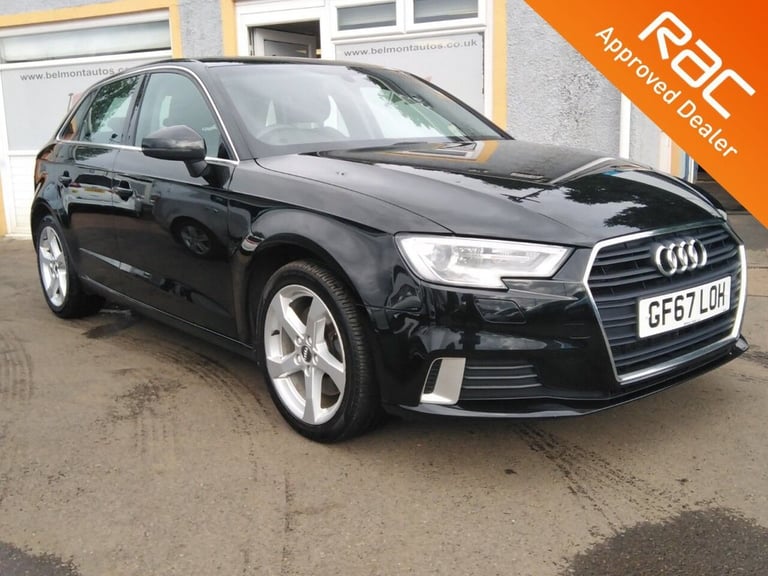 image for 2017 Audi A3 2.0 TFSI Sport Sportback 5dr Petrol Manual Euro 6 (s/s) (190 ps) Hatchback Petrol Ma...