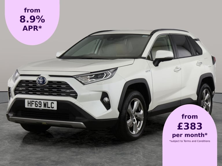 2019 Toyota RAV4 2.5 VVT-h Excel SUV 5dr Petrol Hybrid CVT 4WD Euro 6 (s/s) (222 ps) - LED - Suv ...