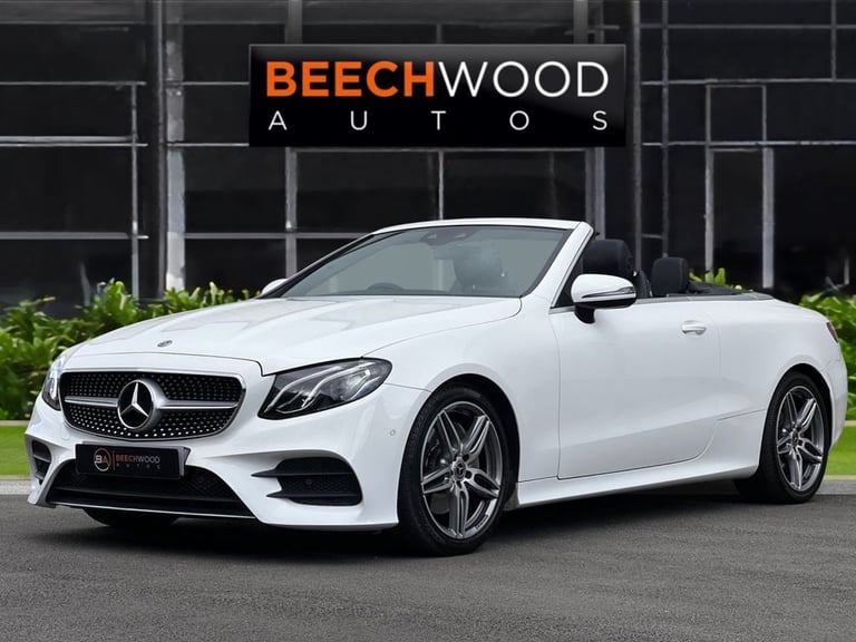 2017 Mercedes-Benz E Class 2.0 E220d AMG Line (Premium Plus) Cabriolet 2dr Diesel G-Tronic+ Euro ...