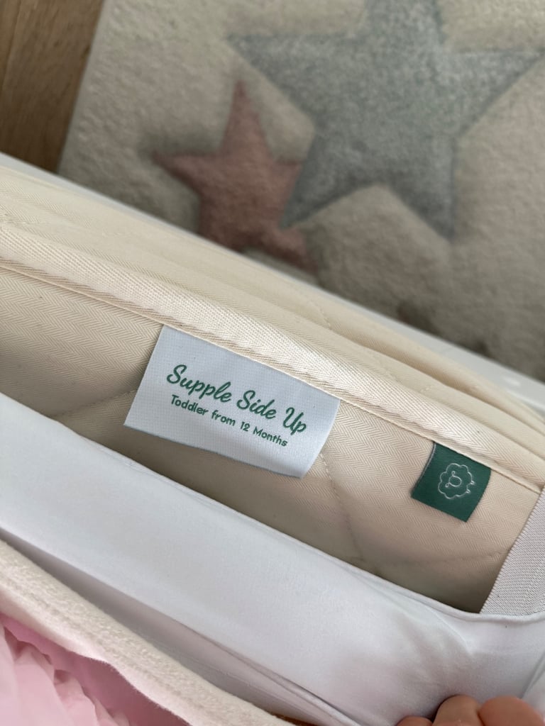 Boori Natty Cot Bed in White 
