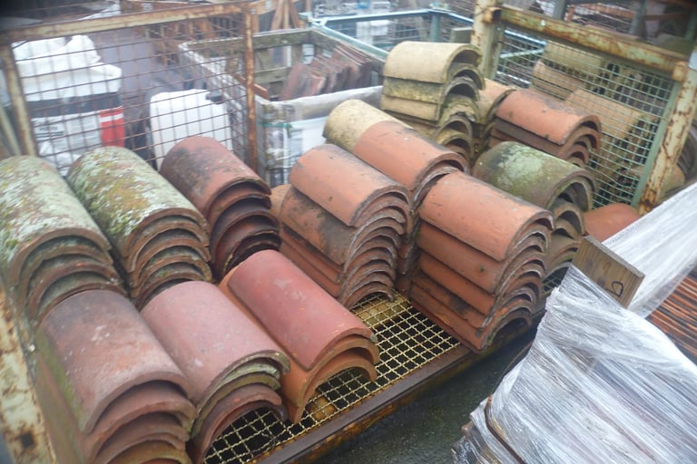 Reclaimed Roof Ridge tiles LARGE SELECTION 