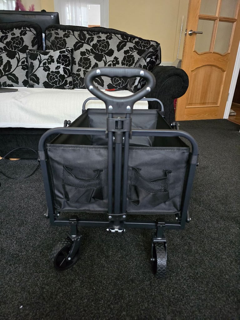 Brand New Utility folding cart trolley camping festival wagon Collapsible Hiking Shopping brand new