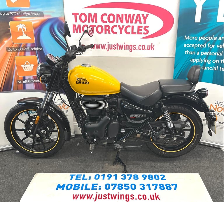 ROYAL ENFIELD METEOR 350, 2021(21), 4,692 MILES, FSH, SUPERB CONDITION, £2495