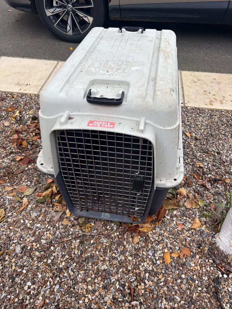 Large travel Dog crate 