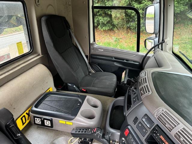 2019 69 DAF CF 480 E6 8x4 Multi-lift Ultima 24 hook loader sheet VBG drawbar