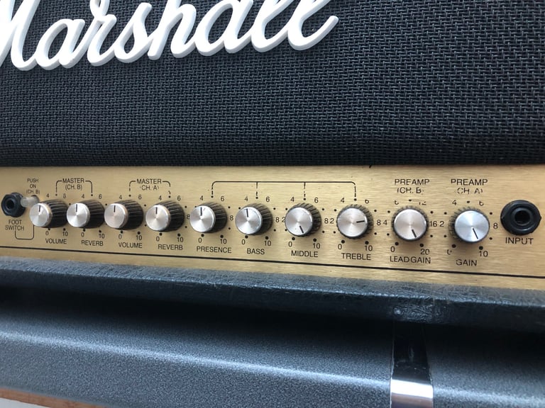 Marshall JCM900 100W Amplifier Head, Hi Gain Dual Reverb, Model 4100