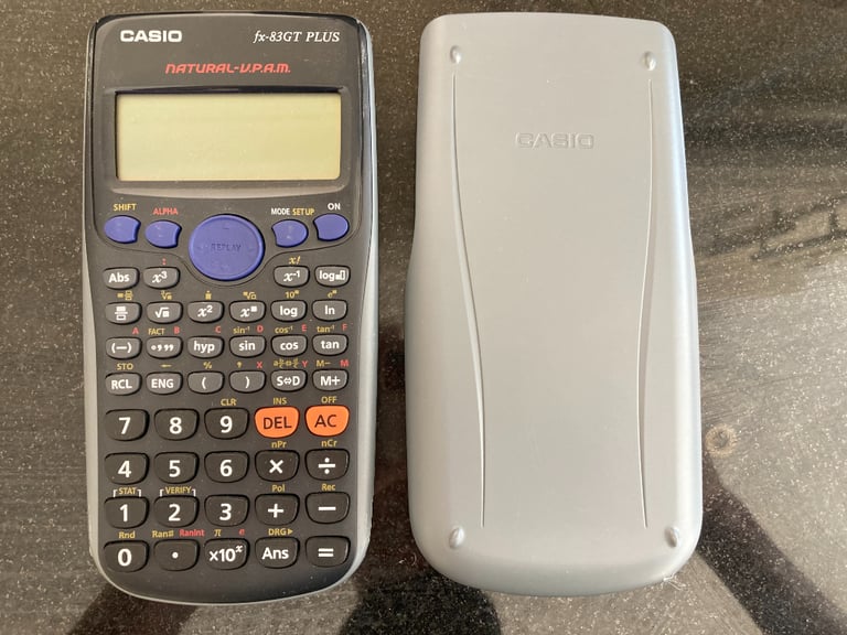 Casio Calculator & cover - recommended for GCSE maths