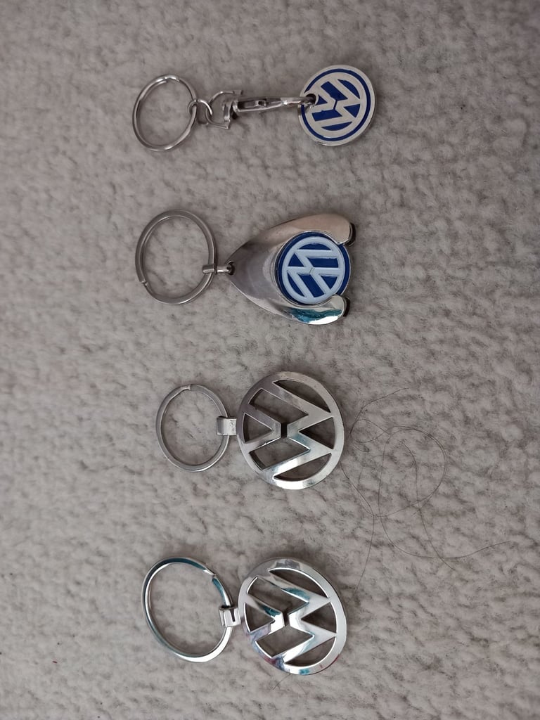 Bundle of VW keyrings