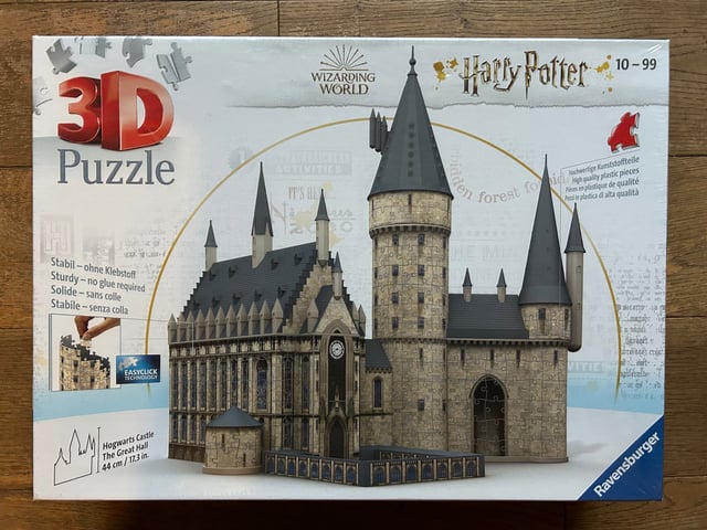 Harry Potter Hogwarts Castle 3D puzzle in Blairgowrie, Perth and