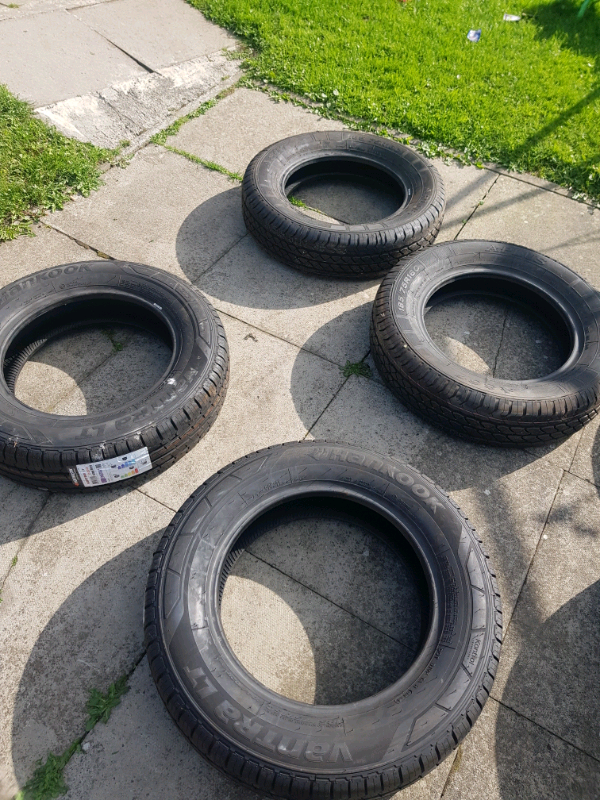 Four new tyers sizes in photos £120 ono