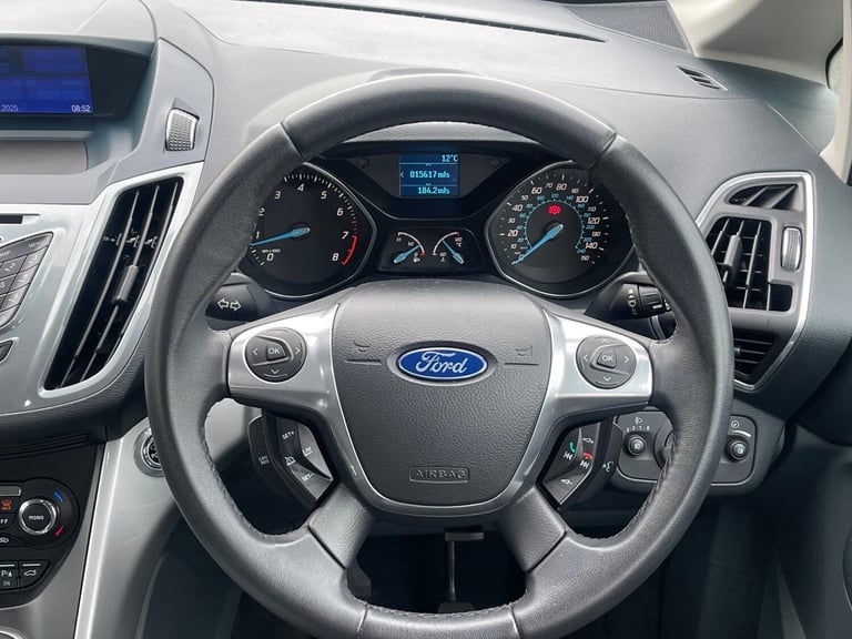 Ford C-Max Titanium 1.6TI 125BHP in Stunning Silver Metallic with Unmarked Cloth