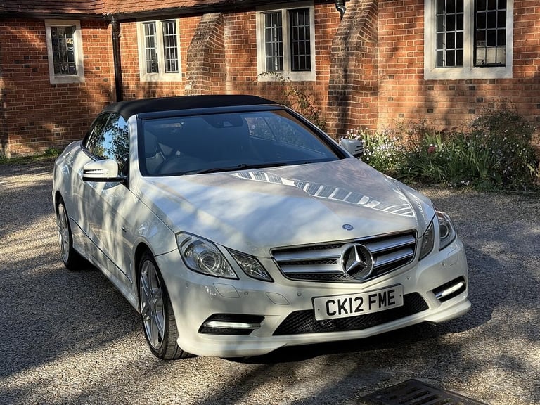 2012 Mercedes-Benz E Class 2.1 E220 CDI BlueEfficiency Sport Cabriolet 2dr Diesel G-Tronic+ Euro ...
