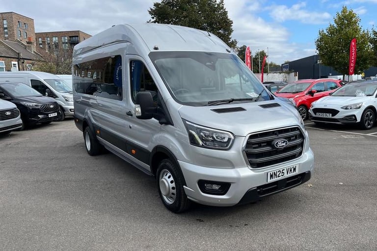 2025 Ford Transit 460 L4 MINIBUS  RWD 2.0 EcoBlue 165ps H3 17 Seate Automatic Minibus Diesel Auto...