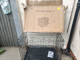 LARGE SIZE DOG CRATE NEW 