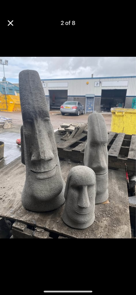 Easter island heads