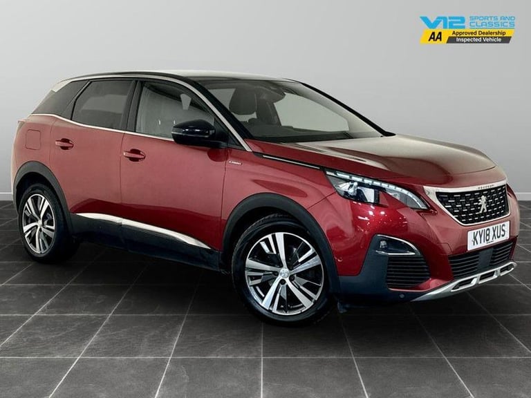 2018 Peugeot 3008 1.6 BlueHDi GT Line Euro 6 (s/s) 5dr Manual SUV Diesel Manual
