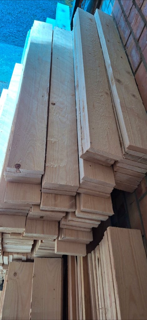 New pallet wood cladding