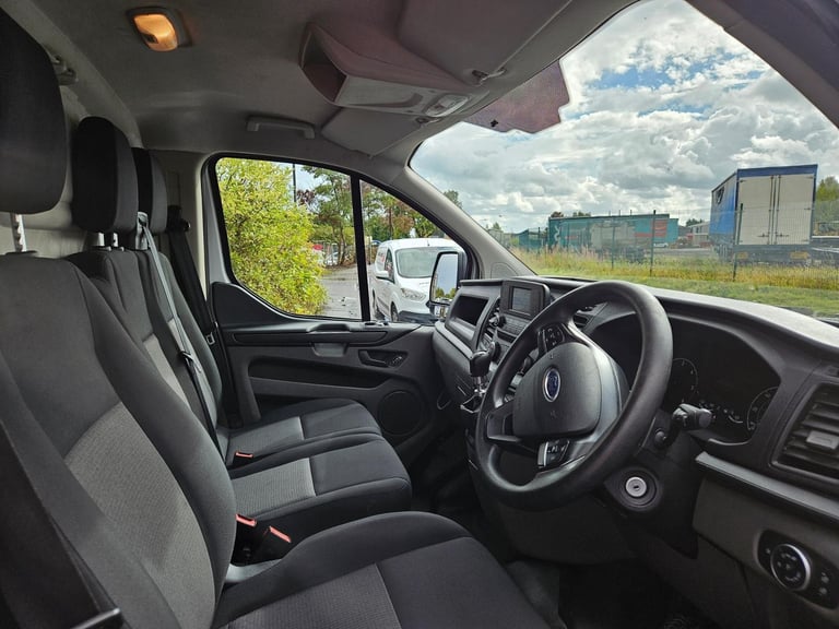 2021 ON 70 PLATE FORD TRANSIT CUSTOM 300 LEADER SWB DIESEL VAN ULEZ FREE ZONE