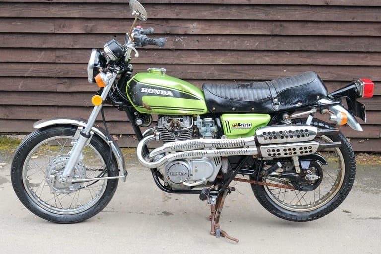 Honda CL360 CL 360 1974 US Import 100% original with great standard pipes
