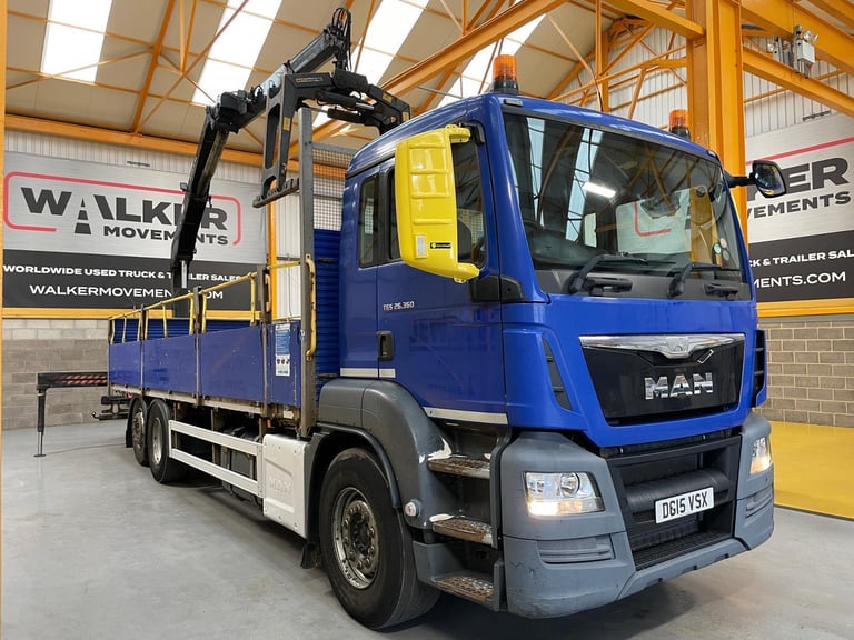 image for MAN TGS 26.360, *EURO 6* 6X2 26 TONNE DRAWBAR SPEC BRICK GRAB