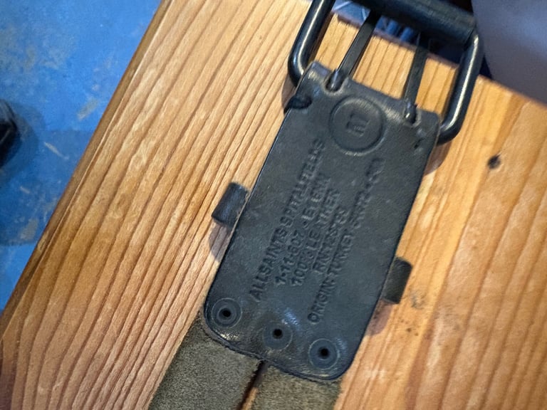 image for All saints spitalfields designer men’s belt vgc free local delivery 